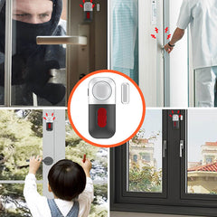 Tenvellon Magnetic Security Alarm for Door and Window 125dB