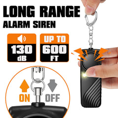Tenvellon Personal Safety Alarm Keychain 130dB