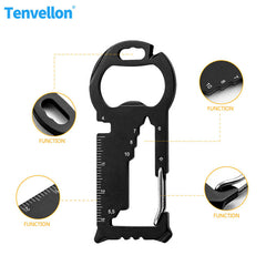 Tenvellon Pocket Tools Keychain 15 in 1