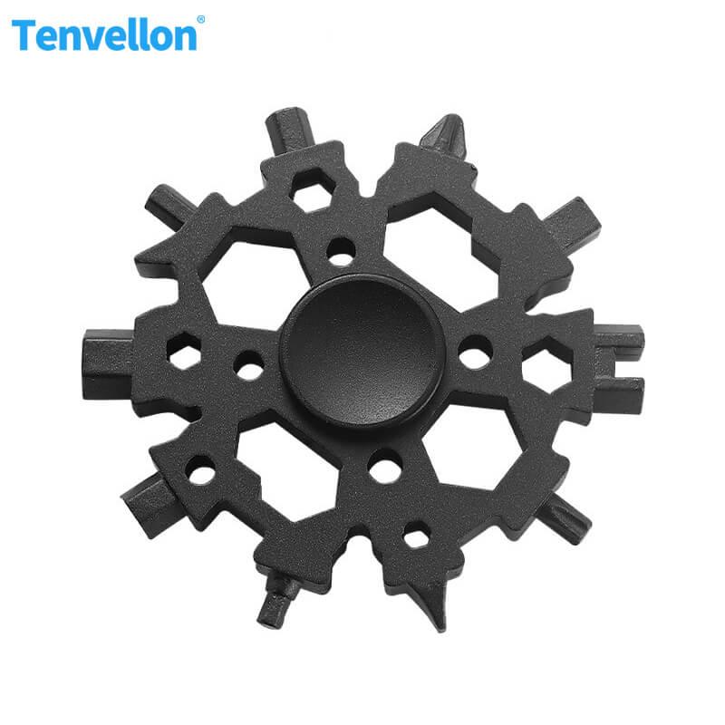 Tenvellon Snowflake Multi Tools 23 in 1