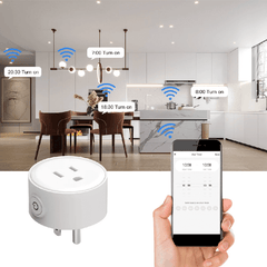 Tenvellon Smart Plug Outlet Timer Socket Works with Alexa and Google Home